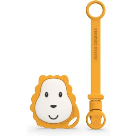 Matchstick Monkey Antimicrobial Silicone Flat Face Teether and Soother Clip Easy To Grip BPA Free 3 Months Old Ludo