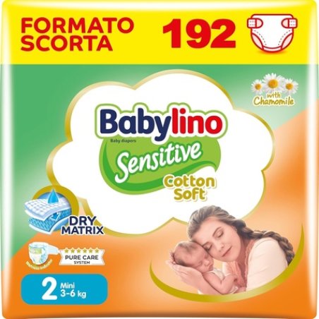Babylino Sensitive Diapers Size 2 Mini 36kg
