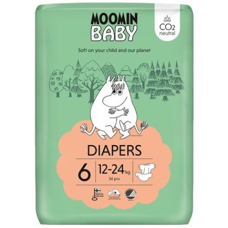 Moomin Baby Diapers Size 6 12-24 Kg