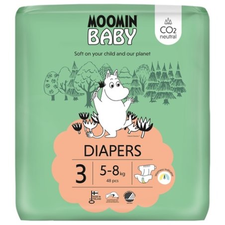 Moomin Baby Diapers Size 3 5-8 Kg