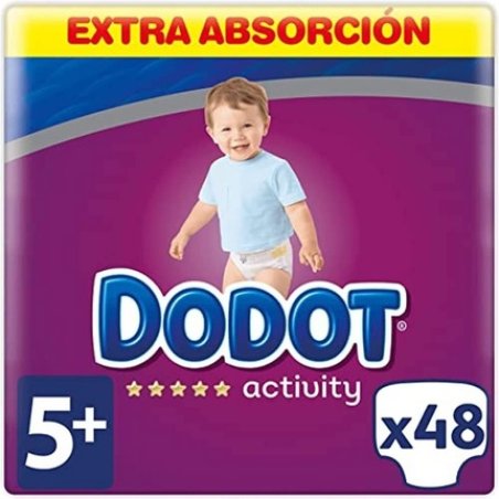 Dodot Activity Extra T5 Nappies 48 Pack