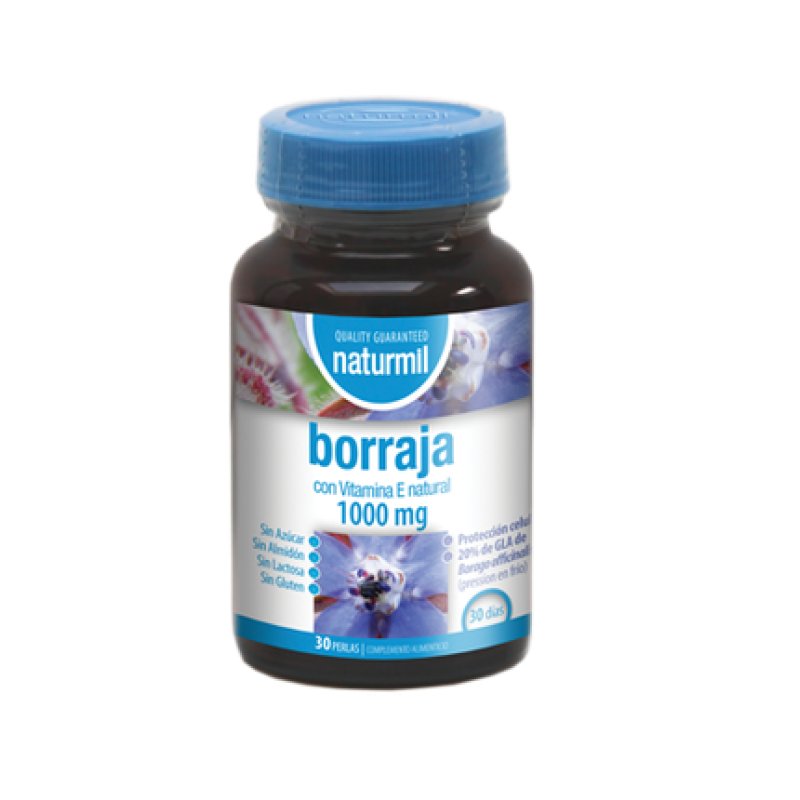 Naturmil Borage 1000 Mg 30 Pearls Nutritional Supplement