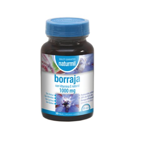 Naturmil Borage 1000 Mg 30 Pearls Nutritional Supplement