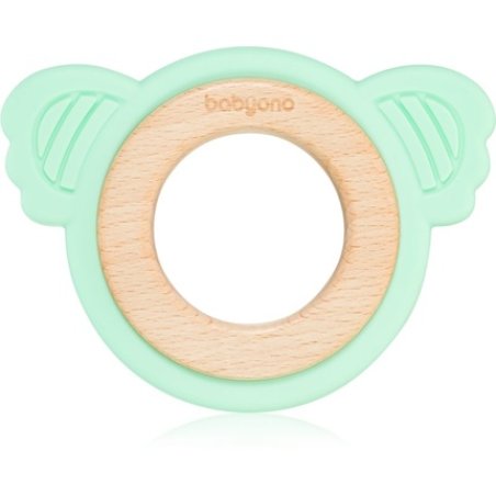 Babyono Wooden & Silicone Teether Koala 1 Piece