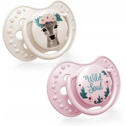 Lovi Soother 3-6 Months, Baby Dummies With Silicone Teat, Dynamic Tip, Wild Soul