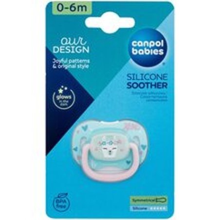 Canpol Babies Exotic Animals Silicone Soother Llama Suitable For 18 Months And Older