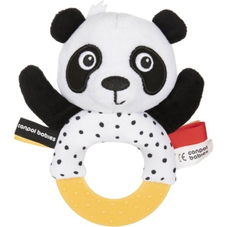 Babiesboo Sensory Toy Teether And Rattle