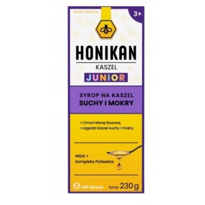 Honikan Cough Syrup Junior 230 Grams