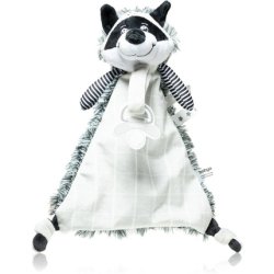 BabyOno Toy Copertina Doudou with Snap Closure - Racoon Rocky, 1 pc