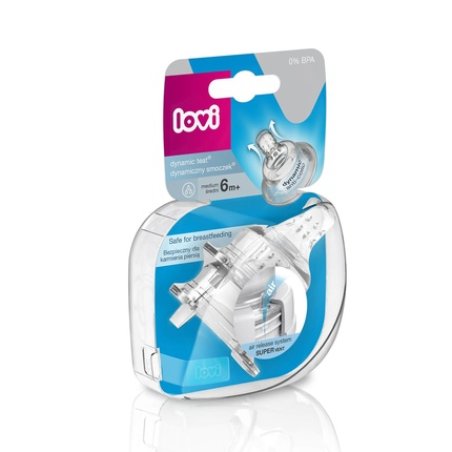 Lovi Dynamic Feeding Pacifier Average, 6 Months , Doesn't Disturb