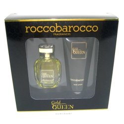 Roccobarocco Gold Queen 100ml Eau De Parfum 200ml Body Lotion New & Sealed
