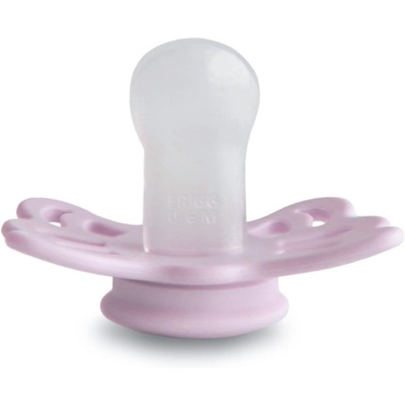 Frigg Butterfly Anatomical Pacifier Silicone Soother Dummy - Pack of 2