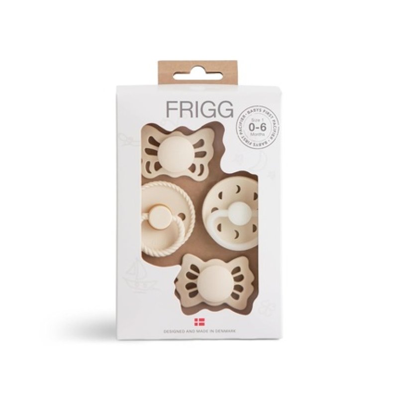 Frigg Baby's First Pacifier Moonlight Sailing - Pack of 4