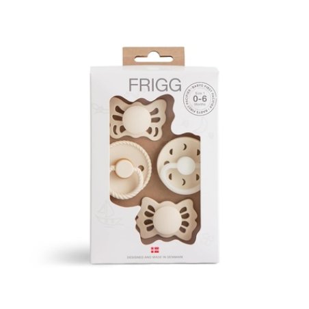 Frigg Baby's First Pacifier Moonlight Sailing - Pack of 4