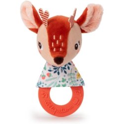 Stella Teething Rattle By Lilliputiens