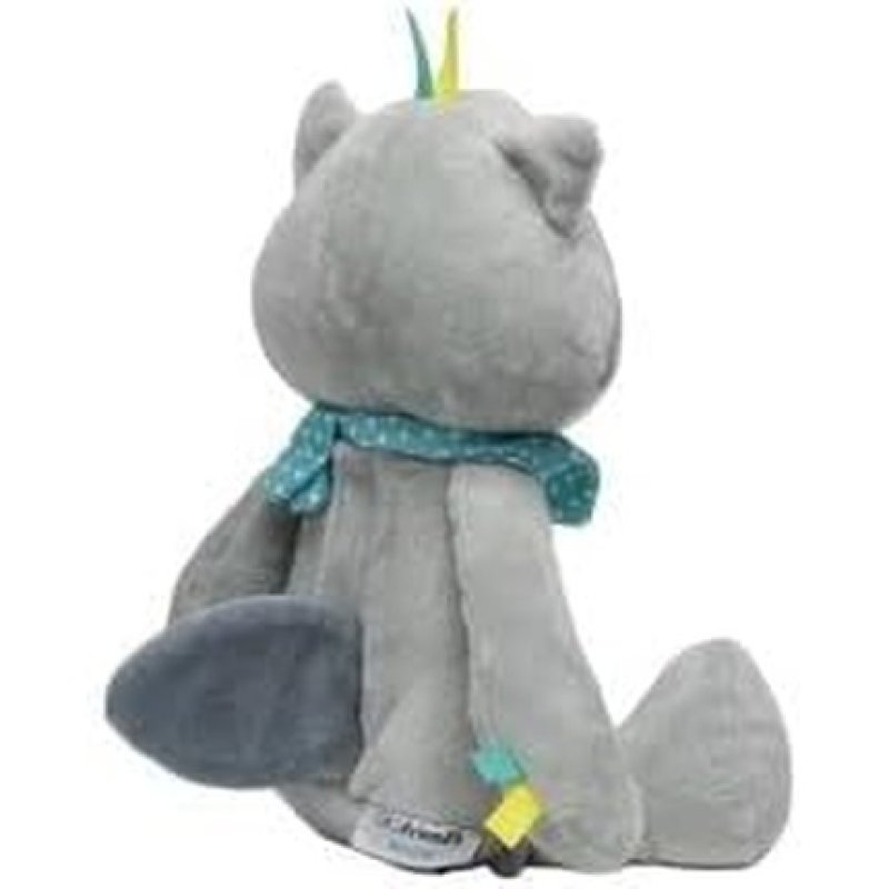 InnoGIO GIOfriends Oscar Interactive Cuddly Toy Raccoon with Music and Night Light for Babies and Children from Birth