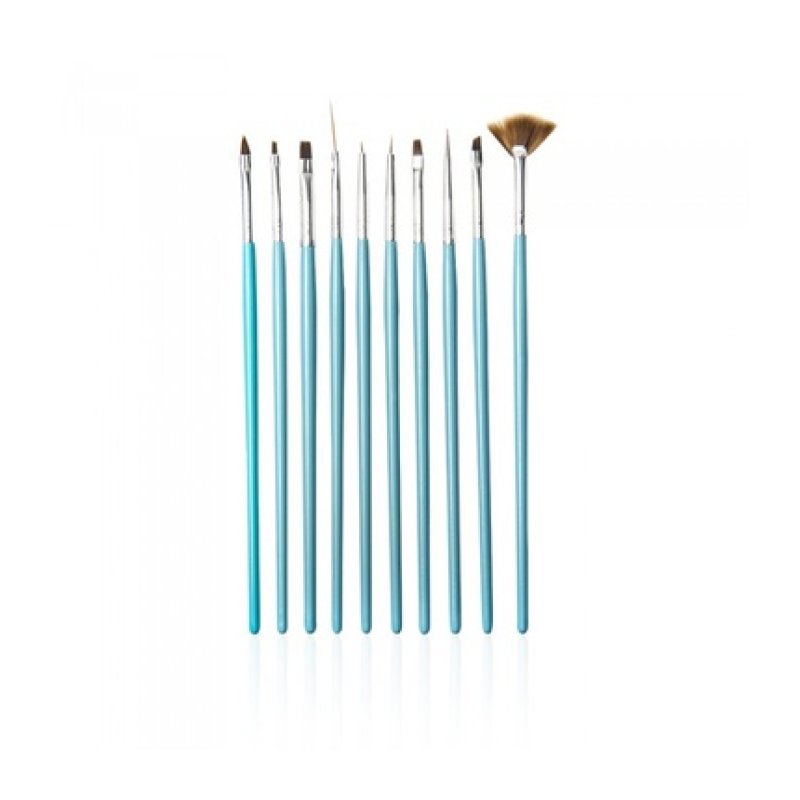 Neess Nail Art Brush Set 4069 10 Pieces