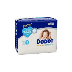 Dodot Dodot Sensitive R Newborn 025 Kg 24 Units