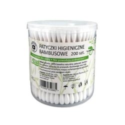 Apteczka Abc Bamboo Cotton Swabs 200 Pieces