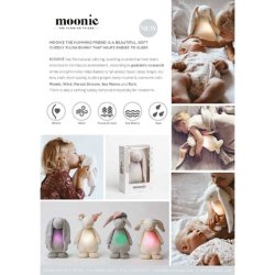 Lulujo Moonie Humming Friend Baby Nightlight Cloud