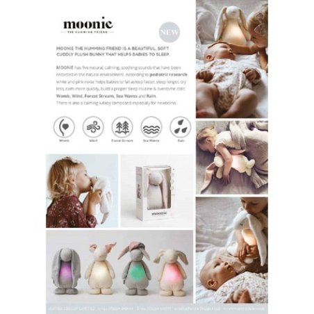 Lulujo Moonie Humming Friend Baby Nightlight Cloud