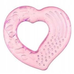 Akuku Waterproof Teething Ring With Heart Design