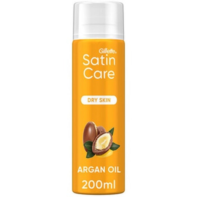 Gillette Satin Care Argan Oil Shaving Gel