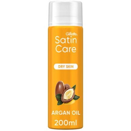 Gillette Satin Care Argan Oil Shaving Gel