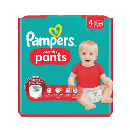 Pampers Baby Dry Pants Size 4 9-15 Kg