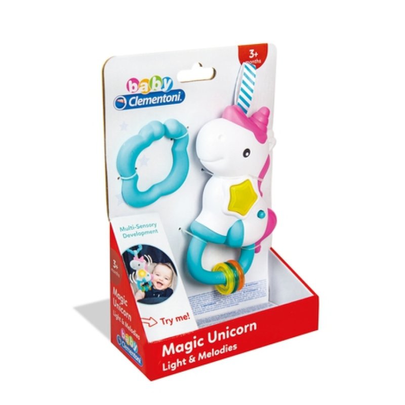 Clementoni Interactive Rattle Unicorn