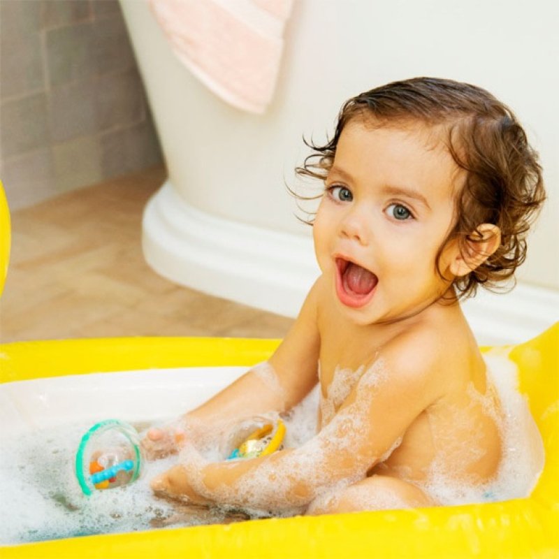 Munchkin Float & Play Bubbles, Turtle Bath animal Blue, Green, Red, Yellow