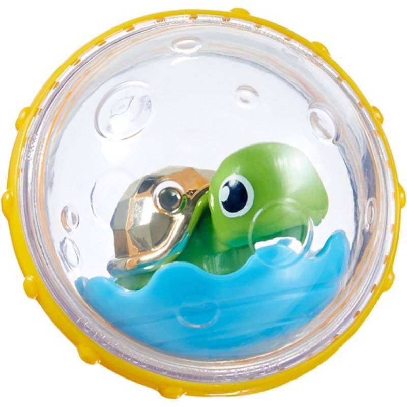 Munchkin Float & Play Bubbles, Turtle Animal de bain Bleu, Vert, Rouge, Jaune