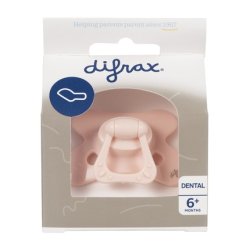 Difrax Dental Pacifier 6 Months With Ring