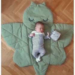 Franck & Fischer - Play Mat - Alma - Green - 98x98 Cm