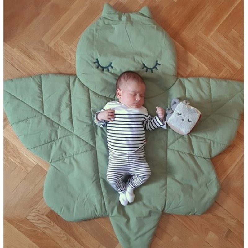 Franck & Fischer - Play Mat - Alma - Green - 98x98 Cm