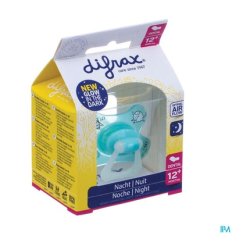 Difrax Dental Pacifier Night Glow For 12 Months
