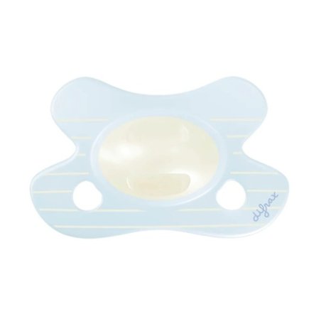 Difrax Natural Little Venture Newborn Pacifier Stripy Blue