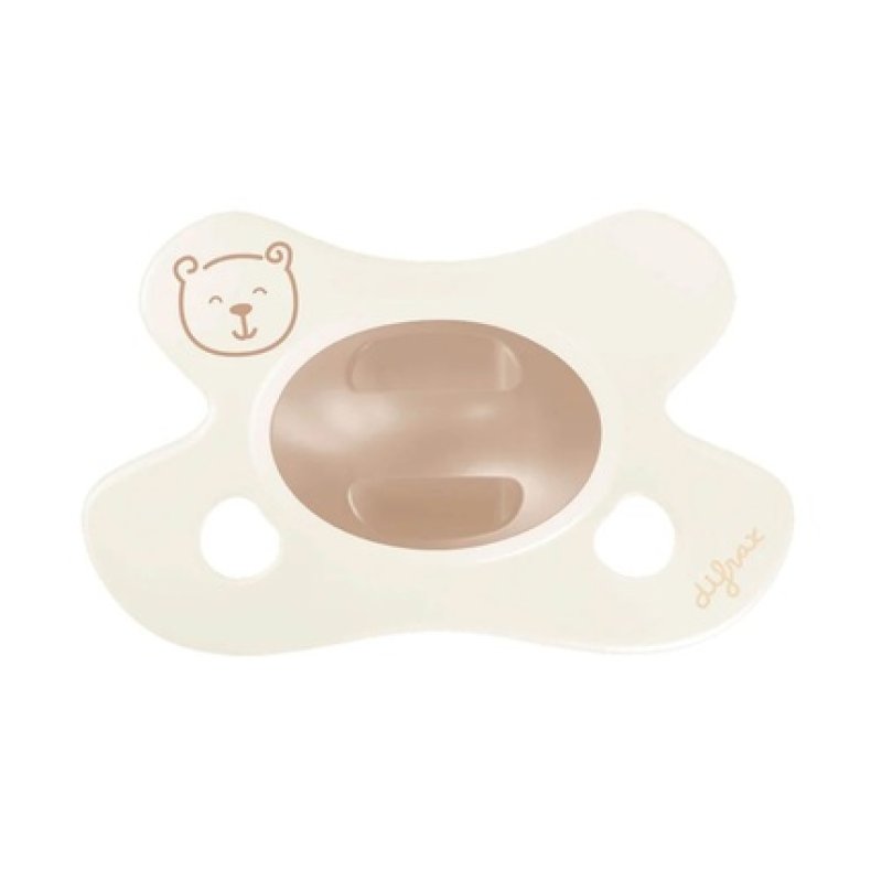Difrax Natural Pacifier Little Venture Newborn Little Brown Bear