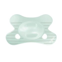 Difrax Natural Little Venture Pacifier 0-6 Months Stripy Mint
