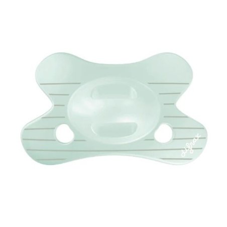 Difrax Natural Little Venture Pacifier 0-6 Months Stripy Mint