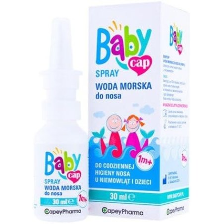 Baby Cap Spray Nose Sea Water For Infants 50ml
