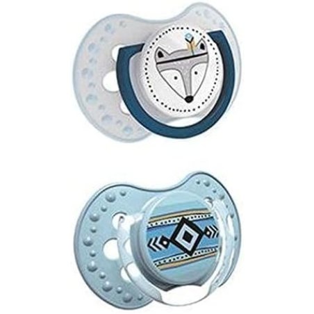 Lovi Baby Silicone Soother 0-3 Months with Hygienic Cover - Pack of 2