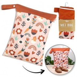 Ecarla Waterproof Bag Organizer For Stroller For Slippers To Kindergarten For Swimming 30x40cm Wb03