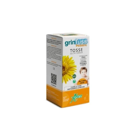Aboca Grintuss Pediatric Syrup For Dry And Wet Cough 180g