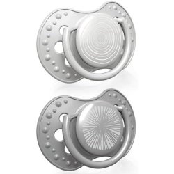 Lovi Soother 18 Months, Baby Dummies With Silicone Teat, Dynamic Tip, Harmony