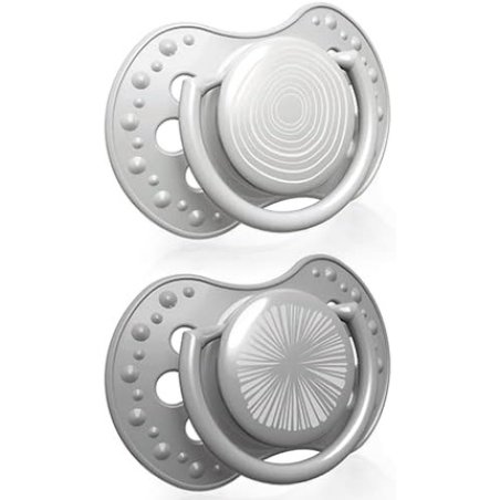 Lovi Soother 18 Months, Baby Dummies With Silicone Teat, Dynamic Tip, Harmony