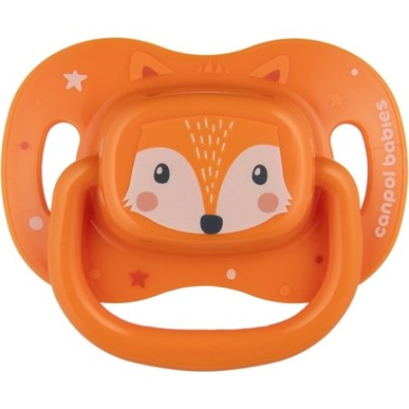Canpol Babies Cute Animals Soother Orange 618 Months