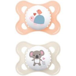 MAM Original Better Together 100S Silicone Pacifier Girl 2-6m 2pcs