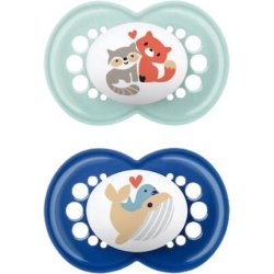 Mam Original Silicone Pacifier 6-16 Months Better Together - 2 Pack