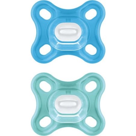 Mam Comfort Silicone Pacifier For Boys 0-2 Months - 2 Pieces